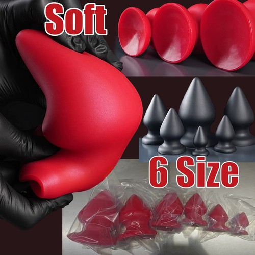 Liquid silicone anal butt plug - liquid,