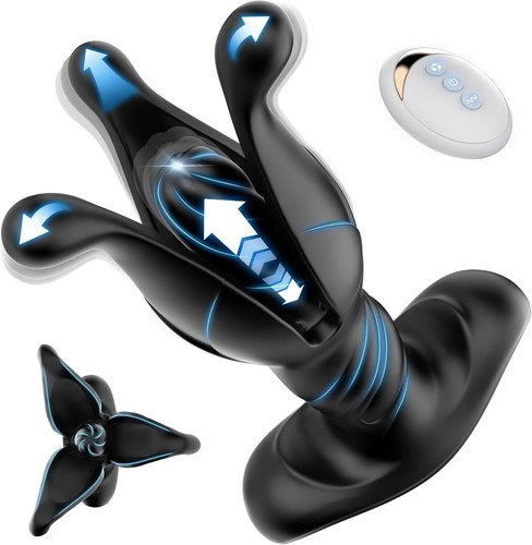 Thrusting anal butt plug - anal,