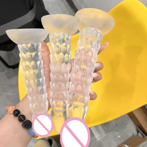 Transparent thick dildo penis - dildo,