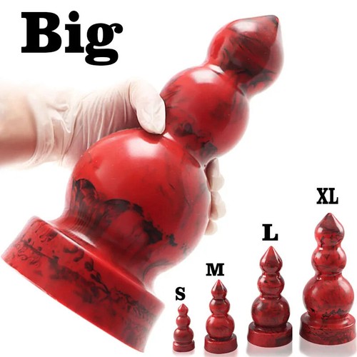 Huge butt plug dildo - butt,