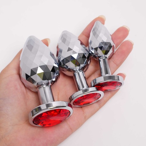 Metal anal butt plug - metal,