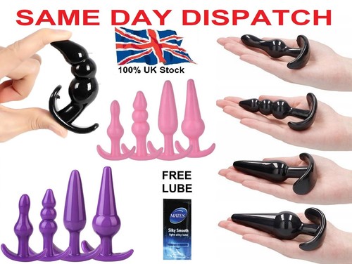 4pc anal butt plug set - 4pc,