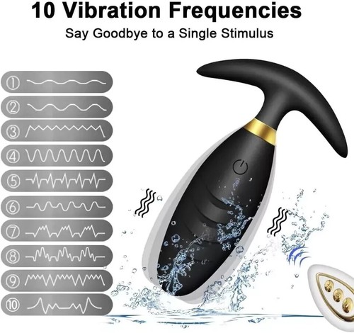 Anal butt plug vibrator - anal, dildo