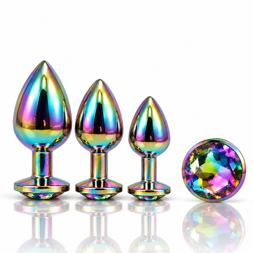 3pcs butt plug set sex - 3pcs,