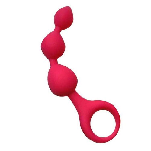 Pink spot anal beads sex - anal,