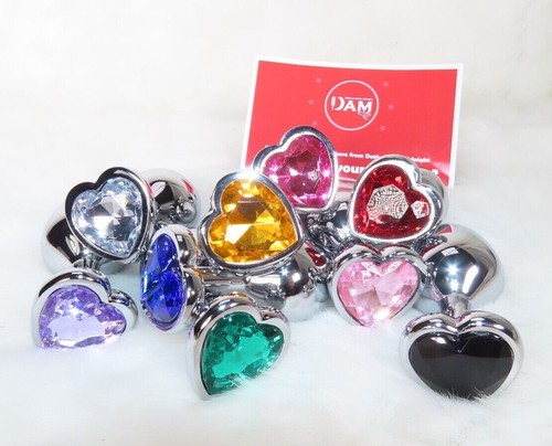 Butt plug with heart - plug,