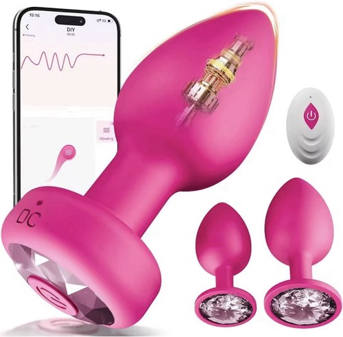 Anal plug vibrating butt - anal,