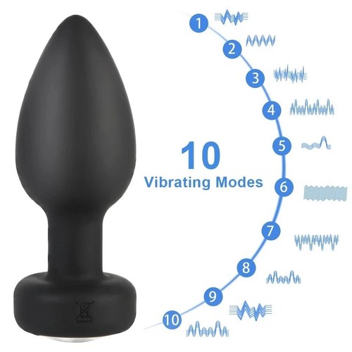 Remote control anal butt plug - remote,