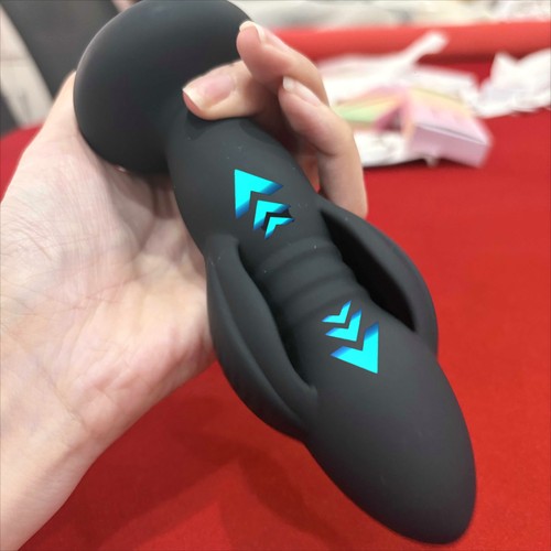 Thrusting butt plug dildo - butt,